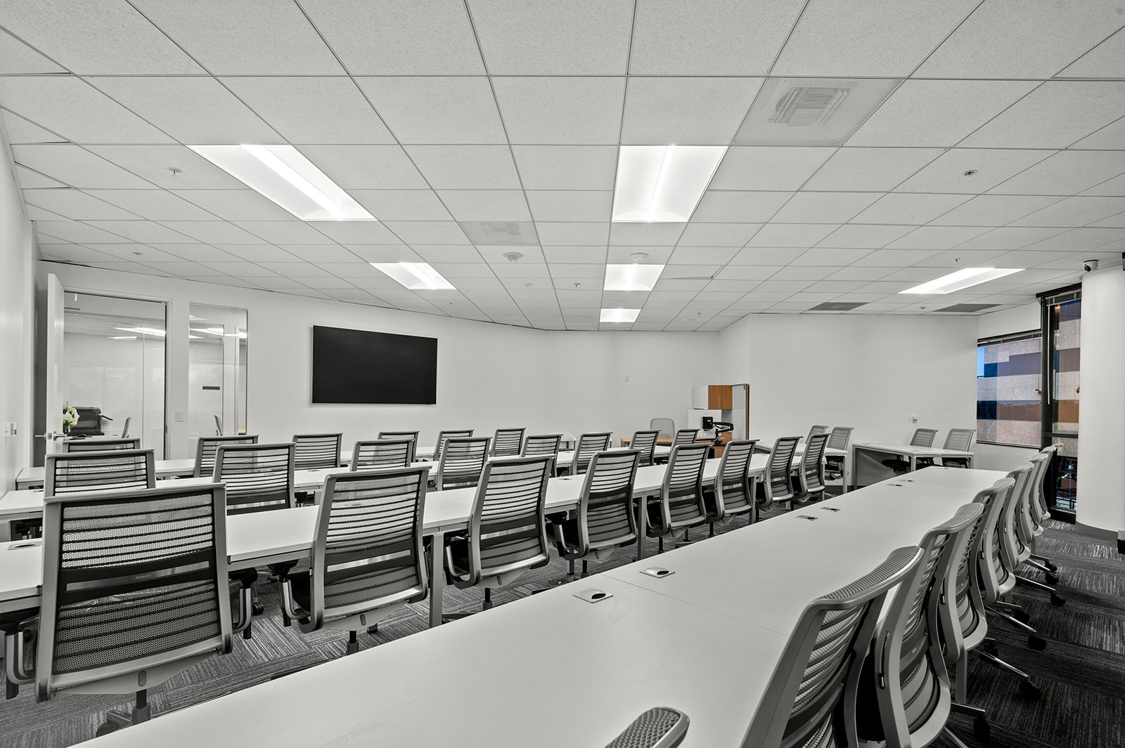 Campus modern classroom area
